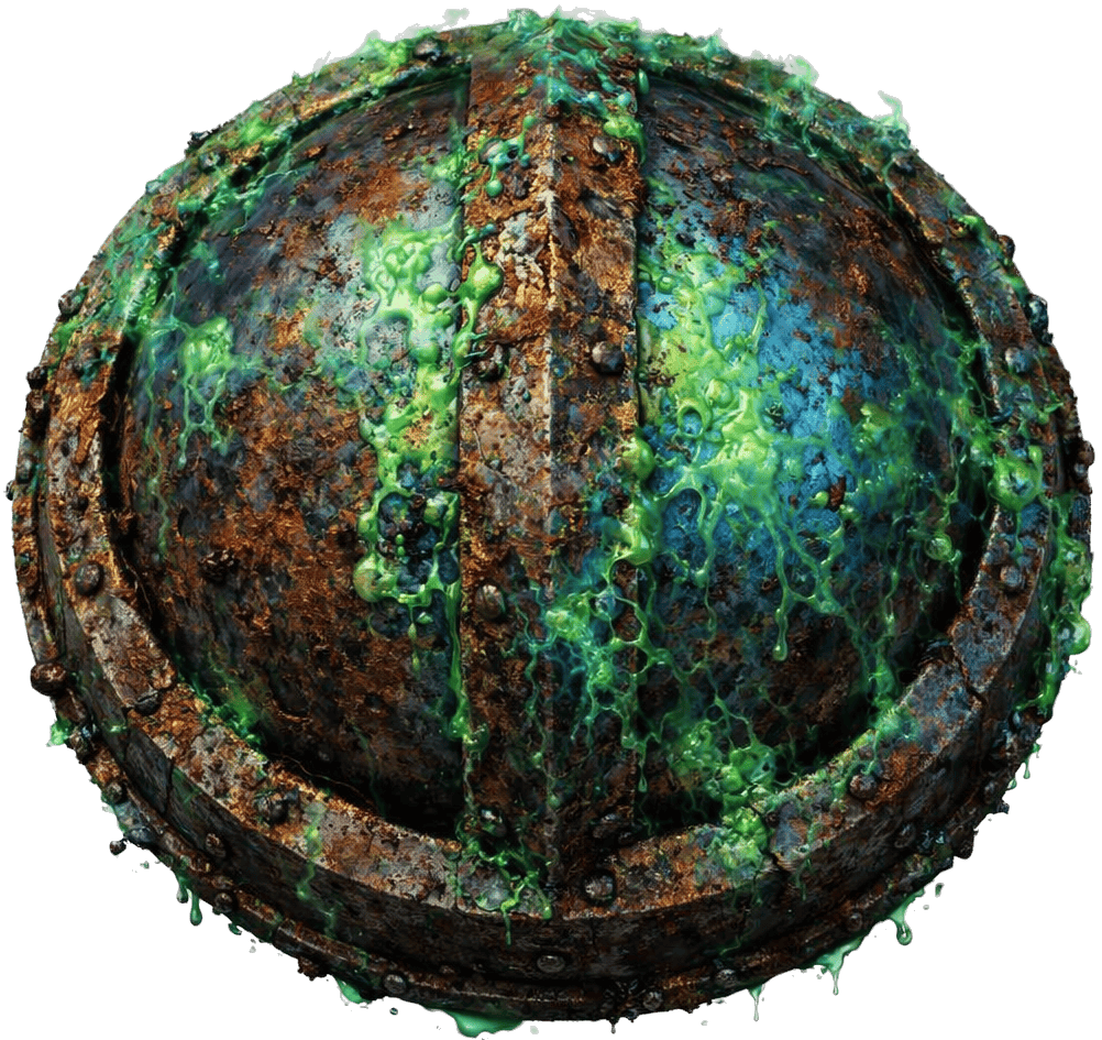 Corroded Helm