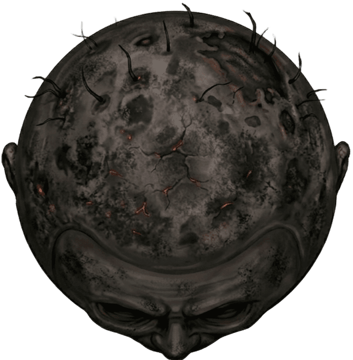 Charred
