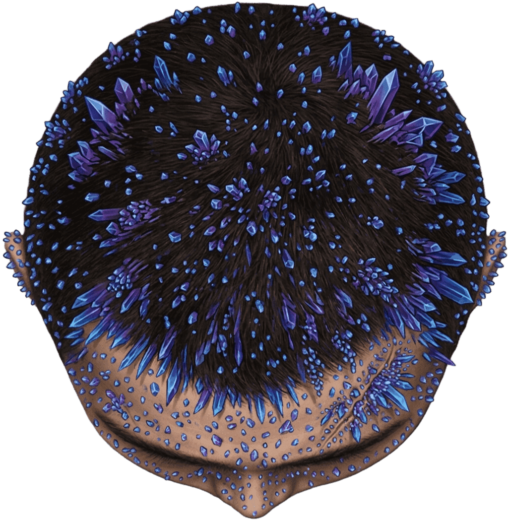 Crystal-Tainted Man